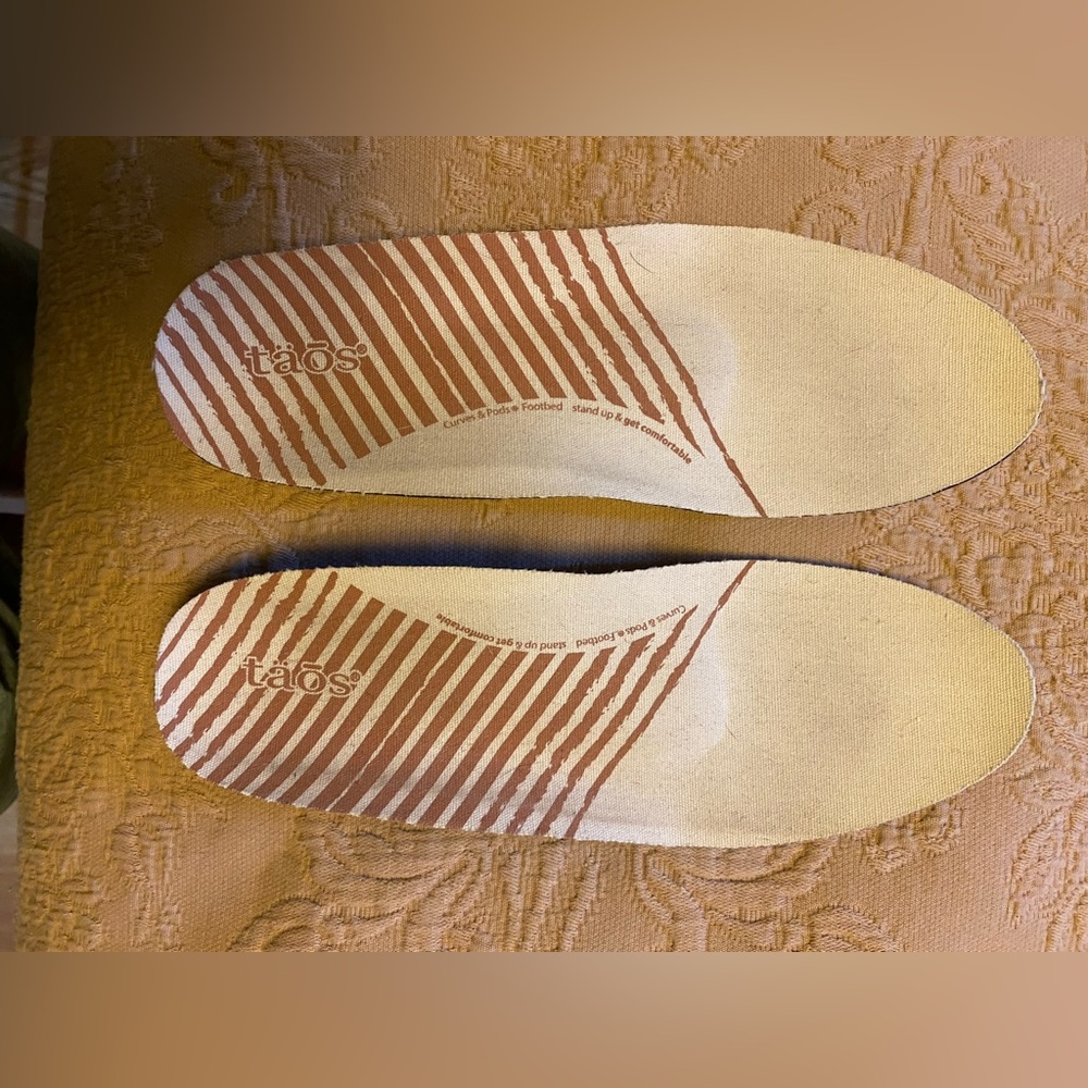 Taos Orthotic Insoles Women’s size 5